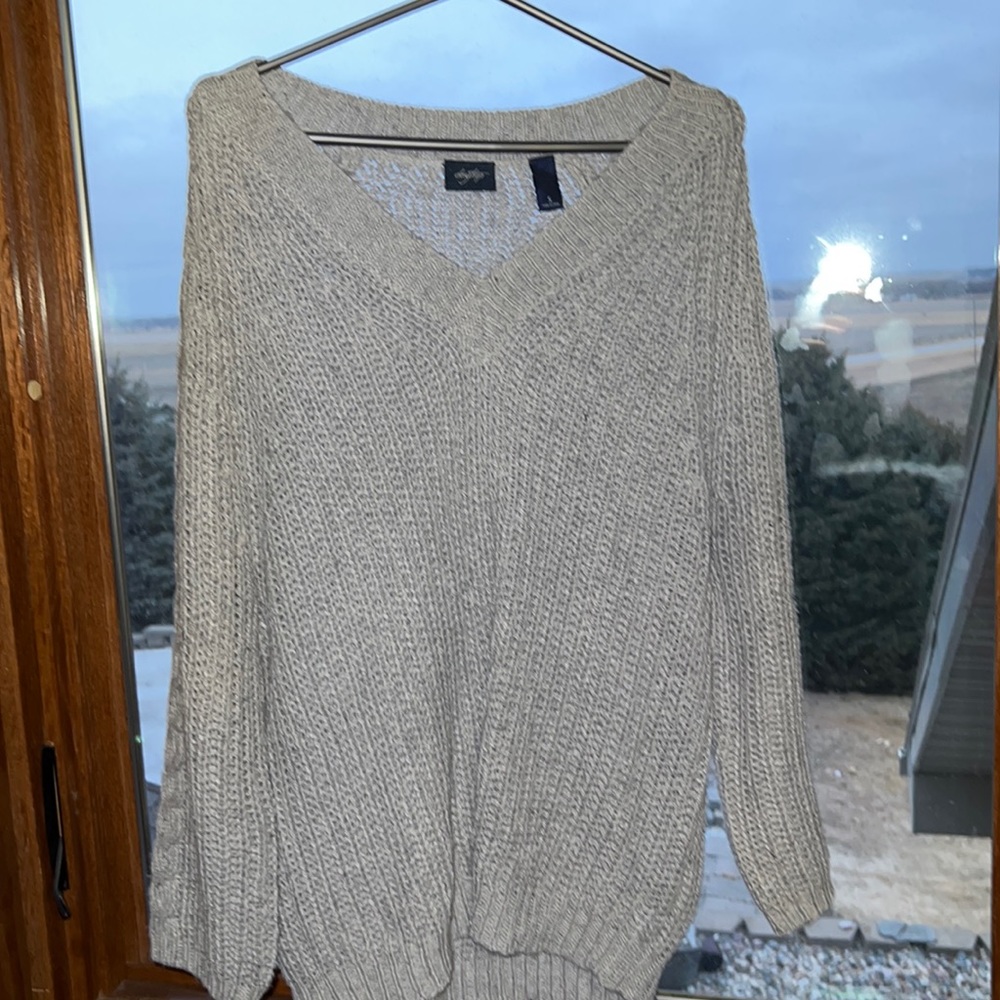 DayTrip grey oversized sweater